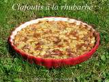 Clafoutis à la rhubarbe et au lait concentré sucré