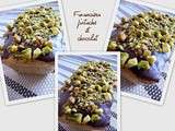 Financiers pistache et chocolat