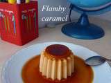 Flans à la vanille et au caramel comme un Flamby