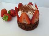 Fraisiers au chocolat