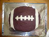 Gateau ballon de rugby