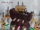 Gateau bateau de pirates