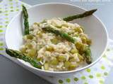 Risotto aux asperges vertes et parmesan