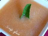 Soupe de melon glacee