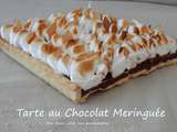 Tarte au Chocolat Meringuée