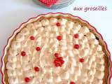 Tarte meringuée aux groseilles