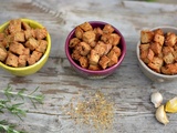 Petits croûtons maison