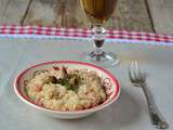 Risotto aux crevettes grises