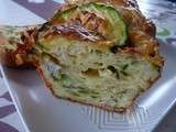 Cake aux courgettes et bleu de Bresse