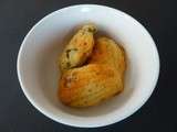 Madeleines au chorizo et poivron vert