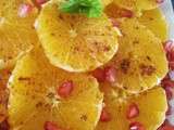 Moroccan Orange Salad / Salade Marocaine à l'orange (Shladat Limoun)