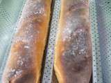 Baguettes de pain farine multigraines