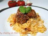 Boulettes de bœuf sauce tomates