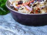 Coleslaw Croquant et Multicolore