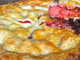 Tourte Rhubarbe – Fraise