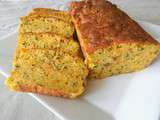 Cake carottes, courgettes et curcuma (Cake carrot, zucchini and turmeric)