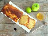 Cake pommes vertes, citron vert et miel (Green apple, honey and lime cake)