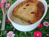 Clafoutis rhubarbe - framboises (Rhubarb and raspberries clafoutis)