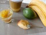 Confiture avocat bananes (Banana avocado jam)