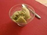 Glace avocat banane sans sorbetière