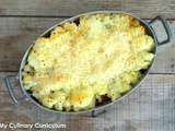 Hachis parmentier avec des restes de gigot (shepherd's pie with lamb leftovers)