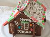 Maison en pain d'épices (fait maison) (Gingerbread House (home made)