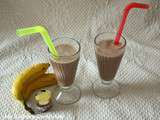 Milkshake banane Nutella (Nutella and banana milkshake)