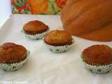 Muffins au potiron et au beurre de cacahuètes (Pumpkin muffins and peanut butter)