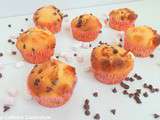 Muffins aux mini chamallows et pépites de chocolat (Muffins with mini marshmallows and chocolate chips)