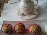 Muffins aux myrtilles