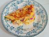 Petite omelette aux radis (Omelet with radish)