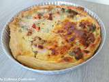 Quiche au saumon et aux poireaux (Salmon and leeks tart)