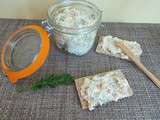 Rillettes aux deux saumons (Two salmon rillettes)