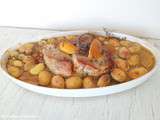 Rouelle de porc aux citrons confits (Rouelle pork with candied lemons)