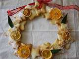 Sablés de Noël en couronne (Shortbread Christmas crown)