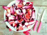 Salade rose automnale (Pink autumn salad)