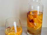 Sangria blanche alcoolisée (White sangria)