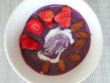 Smoothie bowl aux mûres (Blackberries smoothie bowl)