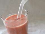 Smoothie melon fraise (Strawberry melon smoothie)