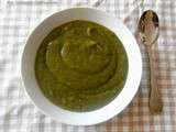 Soupe de cresson, carottes et pommes de terre (Watercress soup, carrots and potatoes)