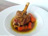 Souris d'agneau à l'orientale (Oriental lamb shank)