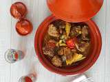 Tajine d'agneau au fenouil, tomates et courgettes (Lamb tagine with fennel, tomatoes and zucchini)