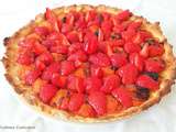 Tarte fraises et abricots