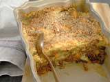 Hachis parmentier au confit de canard