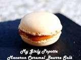 Macarons caramel beurre salé