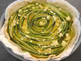 Tarte spirale à la courgette façon Sonia Ezgulian