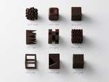 Food art, Chocolate Texture project par Nendo