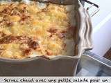 Junior : gratin de macaronis au beaufort et parmesan