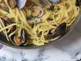 , linguini alle vongole