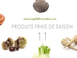 Produits frais de saison à consommer en novembre